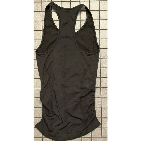Athleta Speedlight Seamless Tank Womens XS Racerback Breathable Gray 77677 - Picture 2 of 2